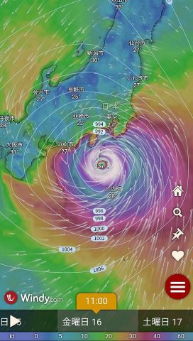 【画像】台風7号、全てを破壊しに来そう