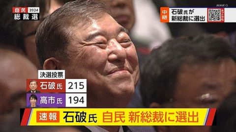 【世論調査】「石破首相、辞任不要」65%