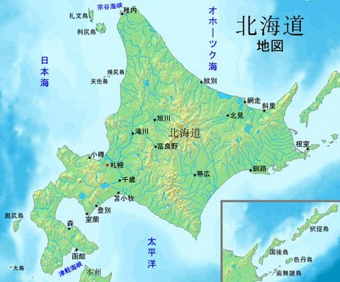 【画像】北海道に謎の半島があるんだがwwwwwwwwwwwwwwwwwwwwwwwwwwww