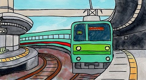 ホームで二列に並んで電車を待ち、電車が来たら左右に一列ずつ分かれて乗るとき、なぜか向こう側に行かずこっちに来る人にイライラする