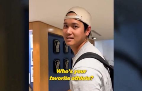 【動画】大谷翔平さん、「一番好きなアスリートは誰?」という質問に〇〇と即答!くそかっけぇwwwwww