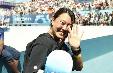 【微笑ましい】16歳のスケボー女子日本代表選手さん、櫻井翔さんからのインタビューで限界突破してしまうwwwwww