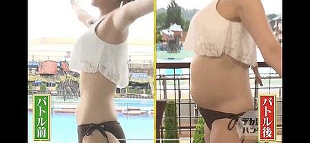 【画像】大食い女子の「体型変化」、ガチで凄すぎて草wwwww