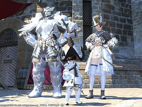 【FF14】「ピュアホワイトやジェットブラックなど高級染色を使わず似たような安い色を使って妥協してる」←わかる