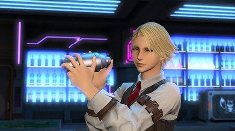 【FF14】バーテンダー系のRPをしてるユーザー大歓喜!7.1で飲み物をシェイクするエモートが実装!