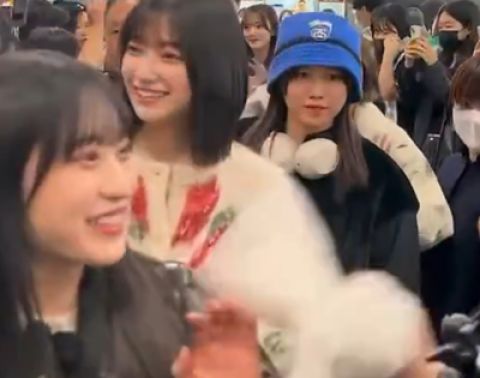 【櫻坂46】韓国でメンバーに接触するアウトすぎる動画が話題に...