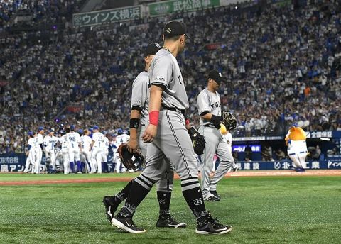 巨人阿部監督、本塁打打った岡本に「勝ちに貢献するホームランを打ってほしい(チームは4-5で敗戦)」