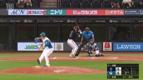 【日本ハム対オリックス17回戦】オリックス・来田、日本ハム・河野から今季第1号同点ソロホームラン!!!!!!!!!!!!!!!