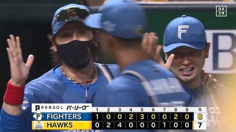 【ソフトバンク対日本ハム15回戦】日本ハムが8-7でソフトバンクとの乱打戦を制す!万波14号2ラン!清宮5号3ラン!レイエス勝ち越し打!ソフトバンクはマジック再点灯ならず