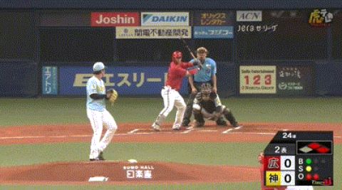 【阪神対広島17回戦】阪神・佐藤輝明、タイムリー悪送球…