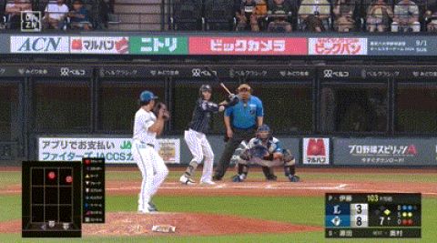 【日本ハム対西武16回戦】西武・源田、日本ハム・伊藤大海から第2号2ランホームラン!3点差に迫る!!!!!!!!!!!!!!