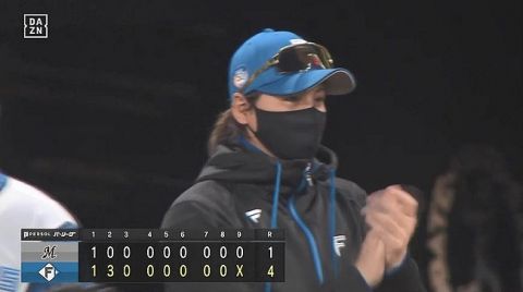 【日本ハム対ロッテ20回戦】日本ハムが4-1でロッテに勝利しカード勝ち越し!一夜で2位に再浮上!鮮やか2者連続スクイズで主導権!山﨑福也8勝目!ロッテは3位に後退