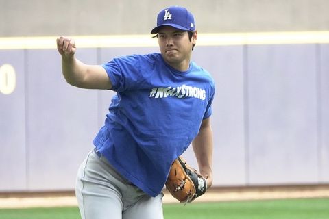 【MLB】大谷翔平、捕手座らせ初のキャッチボール　143キロ計測…　二刀流復帰へ前進