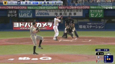 【ヤクルト対阪神20回戦】阪神・前川の守備…