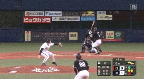 【オリックス対ロッテ24回戦】ロッテ・中村奨吾、第4号3ランホームラン!!!!!!!!!!!!!!!!!!!