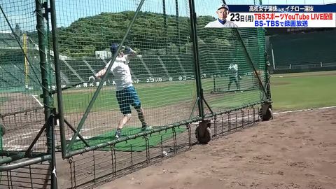 イチロー、50歳過ぎてアッパースイングに改造wwwwww