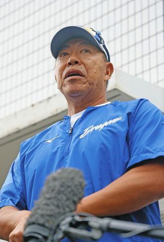 井上一樹「最大限リスペクトする立浪監督が気分を害することだけは絶対避けたい。発表は待って」