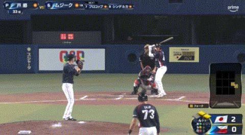 【強化試合日本対チェコ】侍ジャパン・紅林ファインプレー!!!!!!!!!!!