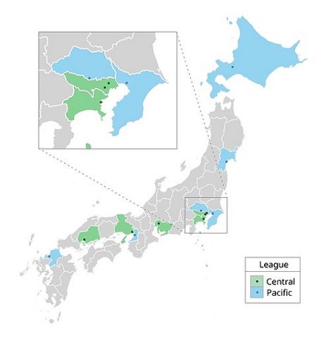 セ・リーグ「移動は東京から広島まで」パ・リーグ「移動は北海道から福岡まで」