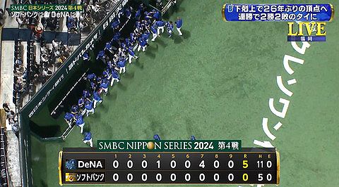 横浜DeNA、短期決戦ビジター8勝2敗wyyvvw