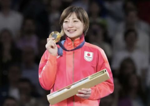 【パリ五輪】柔道女子48キロ級の角田夏実が金メダル獲得　今大会日本人第1号