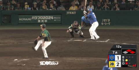 【悲報】中日、ノーアウト一二塁からバント失敗→中田翔ゲッツーで無得点