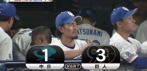 中日、反撃及ばず今季最多借金12　巨人・菅野智之をまたも打ち崩せずシーズン4戦4敗