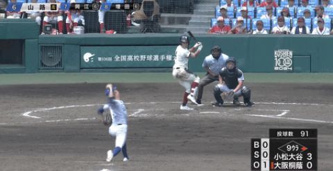 【甲子園】小松大谷の西川くん、大阪桐蔭相手にマダックス達成!!!!