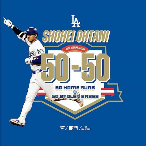 【悲報】大谷、昨日まで50-50がどうかという話をしてたのに一夜で55-55とか言われ始める