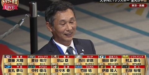 【速報】ドラフト会議2024、全球団の1位指名が終了!