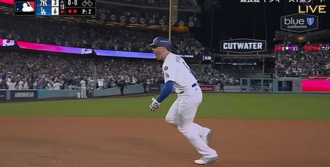 【MLB】ドジャースWS初戦勝利!フリーマンが逆転サヨナラ満塁ホームランwwwwwwwww