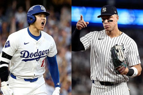 大谷翔平とアーロン・ジャッジのワールドシリーズ対決成績比較がこちら