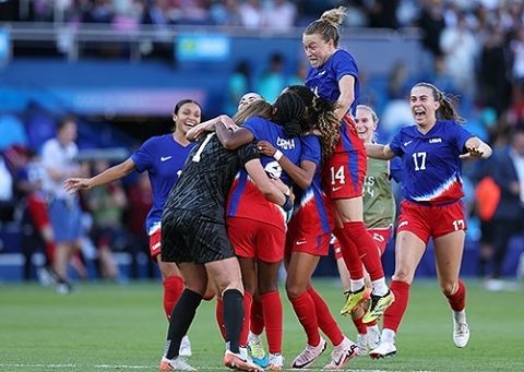 アメリカ女子代表、ブラジルに1-0勝利!3大会ぶりの金メダル!パリ五輪女子サッカー決勝