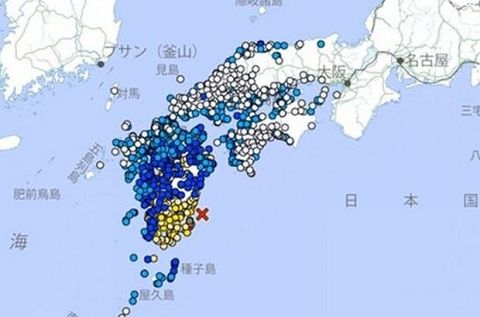 日本の宮崎県沖でマグニチュード6.9の地震…津波注意報=韓国の反応