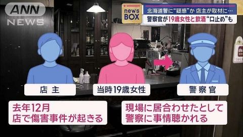 旭川女子高生殺人事件の内田梨瑚被告と飲み会の警察官、19歳女性と飲酒“口止め”も　北海道警に“疑惑”か　店主が取材応じる