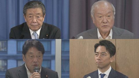 自民党4役が内定　副総裁に菅前総理、選挙対策委員長に小泉進次郎氏