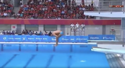 【動画】オリンピック、フィリピン代表の飛び込みがガチでやばいwwwwwwwwwwww