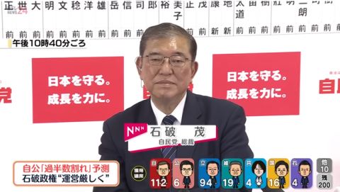 【速報】石破首相、国民民主党との連立政権模索へ